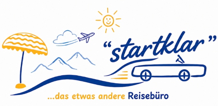 Firmenlogo Reisebüro "startklar"
